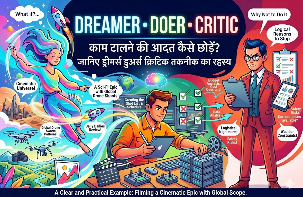 The Secret of the Dreamer Doer Critic Strategy - Mahesh Kumawath